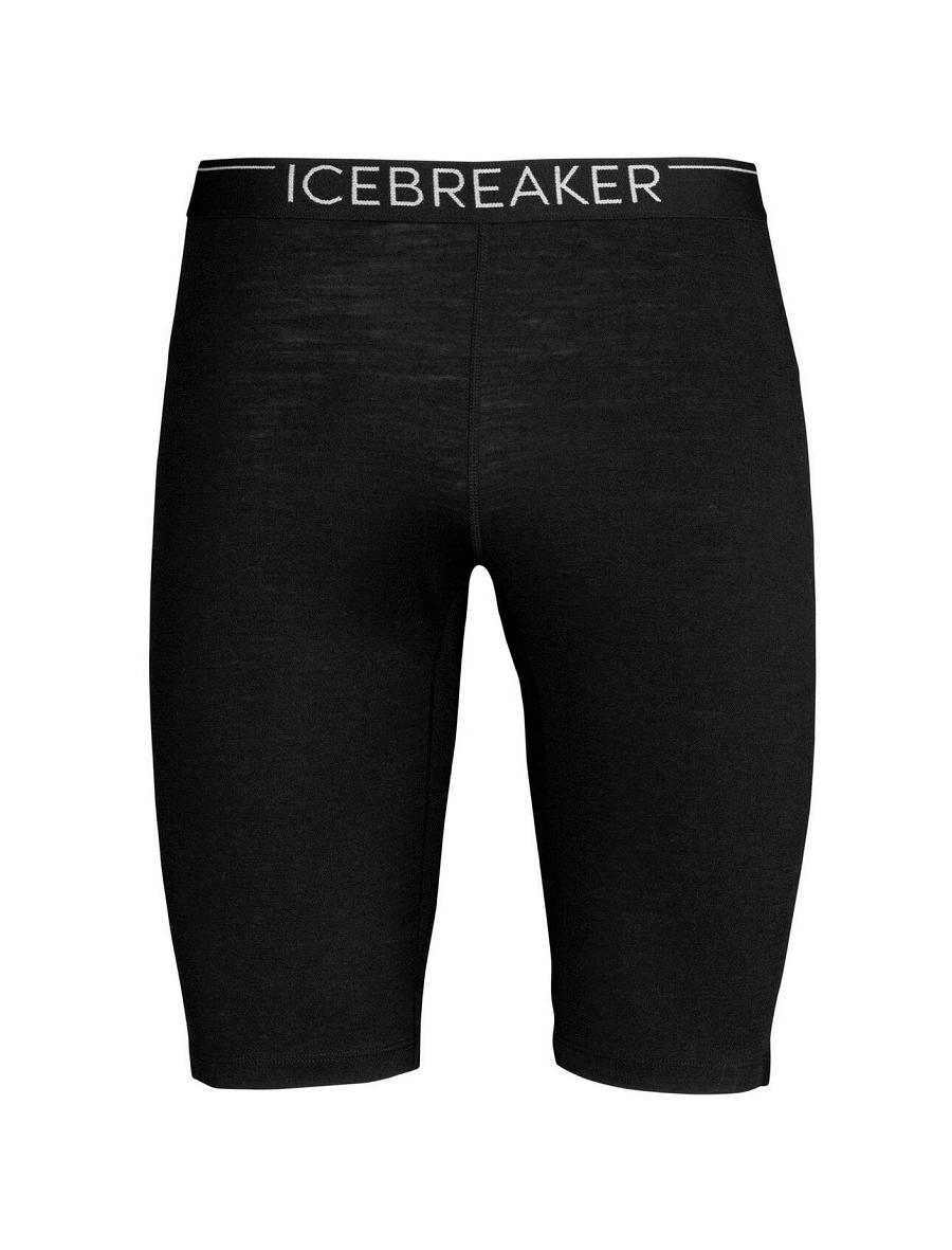 Icebreaker Merino 200 Oasis Thermal Miesten Shortsit Mustat | FI 1111VRWD